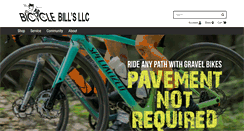 Desktop Screenshot of bicyclebills.com